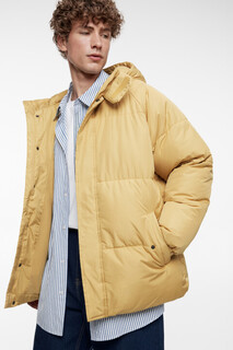 куртка мужская Куртка-пуховик стеганая утепленная с капюшоном Befree
