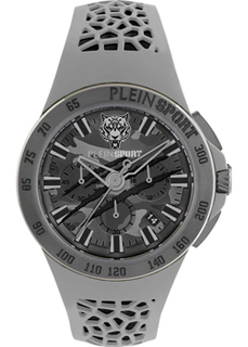 fashion наручные мужские часы Plein Sport PSABA0523. Коллекция THUNDERSTORM CHRONO