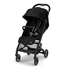 Коляска Beezy Moon Black с дождевиком и бампером CYBEX