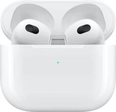 Беспроводные наушники Apple AirPods (3‑го поколения), проводная зарядка, белый