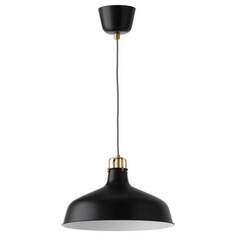 Подвесной светильник Ikea Ranarp 38 см, черный