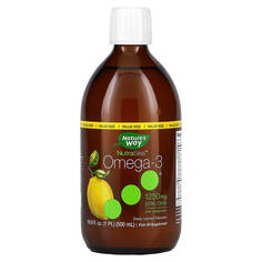 Омега-3 Nature&apos;s Way со вкусом лимона, 500 мл