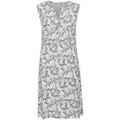 Платье Fransa Fralcrinkle 3 Dress, черно-белый