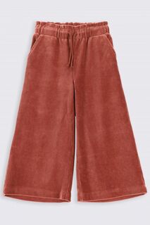 Вельветовые брюки Coccodrillo коричневый тип CULOTTE