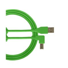 Кабель UDG U95004GR Ultimate Audio Cable Usb 2.0 AB угловой 1м, зеленый