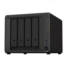 Сетевое хранилище Synology DiskStation DS923+, 4 отсека, без дисков, черный