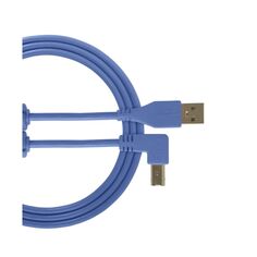 Кабель UDG U95004LB Ultimate Audio Cable Usb 2.0 AB угловой 1м, синий