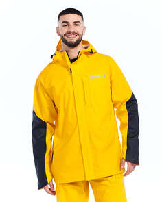 Мужская непромокаемая куртка от дождя Longshore CAT, желтый Caterpillar
