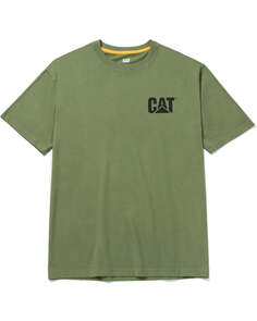 Мужская футболка CAT, зеленый Caterpillar