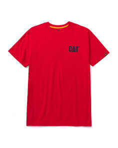 Мужская футболка CAT, красный Caterpillar