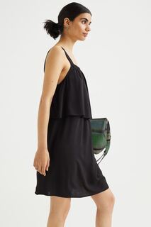 МАМА Платье для кормления из вискозы H&amp;M, черный H&M