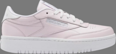 Кроссовки club c 85 big kid &apos;porcelain pink silver&apos; Reebok, розовый