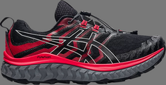 Кроссовки trabuco max &apos;black electric red&apos; Asics, черный