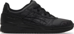 Кроссовки gel lyte 3 og &apos;triple black&apos; Asics, черный