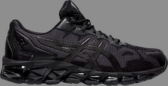 Кроссовки gel quantum 360 6 &apos;black&apos; Asics, черный