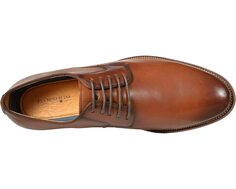 Оксфорды Blaze Plain Toe Oxford Florsheim, коньяк гладкий