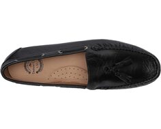 Лоферы Women&apos;s Leather Made in Brazil Tassle Driving Loafer Driver Club USA, черный