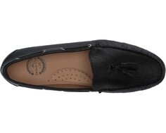 Лоферы Women&apos;s Leather Made in Brazil Tassle Driving Loafer Driver Club USA, черный