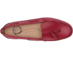 Лоферы Women&apos;s Leather Made in Brazil Tassle Driving Loafer Driver Club USA, красный