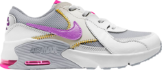 Кроссовки Nike Air Max Excee PS &apos;Pure Platinum Fuchsia Glow&apos;, серый