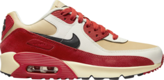 Кроссовки Nike Air Max 90 Leather GS &apos;Sesame Red Clay&apos;, красный