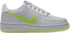 Кроссовки Nike Air Force 1 LV8 3 GS &apos;Wolf Grey Ghost Green&apos;, серый