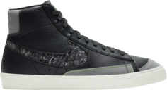 Кроссовки Nike Blazer Mid &apos;77 Vintage &apos;Recycled Wool Pack - Black Electric Green&apos;, черный