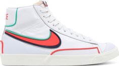 Кроссовки Nike Blazer Mid &apos;77 Infinite &apos;White Blue Void Crimson&apos;, белый