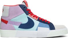 Кроссовки Nike Zoom Blazer Mid Premium SB &apos;Mosaic Pack - Multi&apos;, многоцветный