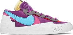 Кроссовки Nike KAWS x sacai x Blazer Low &apos;Purple Dusk&apos;, фиолетовый