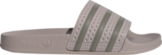 Сандалии Adidas Adilette Slides &apos;Grey Clay&apos;, коричневый