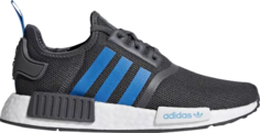 Детские кроссовки Adidas NMD R1 J, черный/синий