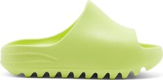 Сандалии Adidas Yeezy Slide Kids &apos;Glow Green&apos;, зеленый