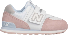 Кроссовки New Balance 574 Infant Wide &apos;White Pink&apos;, белый