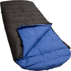 Спальный мешок Lowland Ranger Comfort NC из хлопка, черный / синий