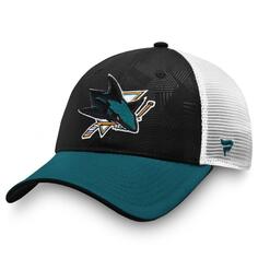 Кепка Fanatics Trucker San Jose Sharks, черный