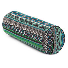Подушка для медитации RONDO ECO со съемным чехлом, наполнитель из полбы бордового цвета BODHI, Бордо