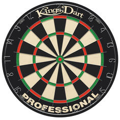 Kings Dart Professional Sisal Dartboard WDF Standard, красочный