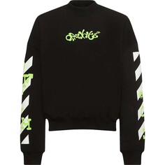 Свитшот Off-White Opposite Arrow Boxy Crewneck, черный