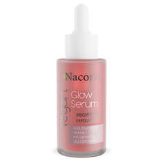 Nacomi Vegan Glow Serum осветляющая и отшелушивающая сыворотка 40мл