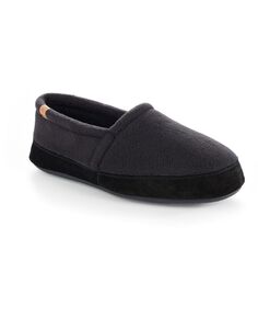 Мужские тапочки без шнуровки moccasin comfort acorn Macy&apos;s, черный Macy's