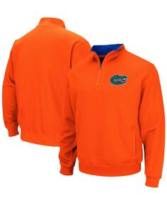 Мужская оранжевая куртка-пуловер с логотипом florida gators tortugas и молнией на четверть Colosseum