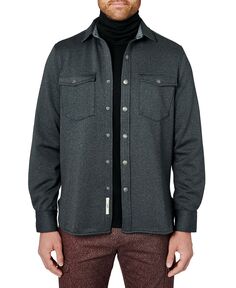 Мужская куртка-рубашка flint bonded на флисовой подкладке Brooklyn Brigade, черный