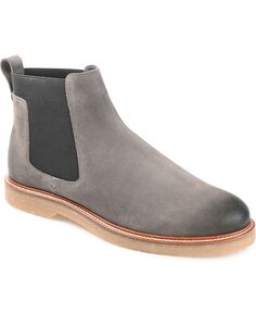 Мужские ботинки челси cedric с однотонным носком Thomas &amp; Vine, серый