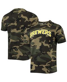 Мужская камуфляжная футболка milwaukee brewers team Pro Standard