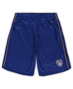 Мужские шорты royal milwaukee brewers big and tall mesh Profile