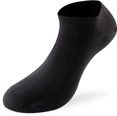 Носки Lenz Duos Sneaker 1–7 короткие, черный