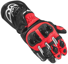 Мотоциклетные перчатки Berik Spa Evo с длинными манжетами, черный/красный