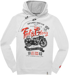 Толстовка FC-Moto Fast and Glory, белый