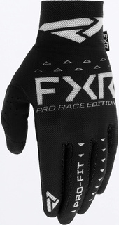 Перчатки FXR Pro-Fit Air 2023 для мотокросса, черный/белый